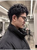 アクティブショート　メンズショート　ピンパーマ