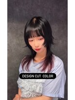 ルフレ 新宿歌舞伎町店(Reflet)&nbsp;ウルフカット/韓国ウルフ/エンドカラー