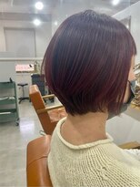 シーバイトリコ 市川(SEA by tricot)&nbsp;ショートボブ/ボルドーカラー