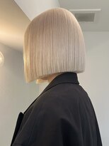 プネル 渋谷(PUNEL)&nbsp;ホワイトブロンド/ブロンド/ボブ/ケアブリーチ