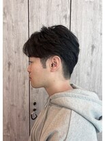 ヘアーリゾートノーブル(Hair Resort Noble) 【ツーブロックスタイル】刈り上げフェザー風スタイル