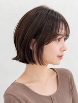 ウィールール 栄町店(WE RULE)&nbsp;レイヤーショートボブ小顔外ハネスタイルグレージュ