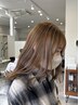 【ami指名】似合わせカット+透明感カラー+高保湿ケラチントリートメント