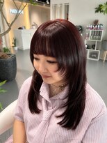 ネバーバイリンクス(NEVAR by LINKTH)&nbsp;動きのあるレイヤー｜ワンカールで小顔ヘア