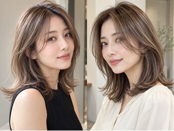 アーサス ヘアー デザイン 大宮店(Ursus hair Design by HEADLIGHT)の写真/柔らかな質感と透明感のあるカラーが人気☆あなたを輝かせる髪色に☆【大宮/髪質改善/学割U24】