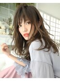 ☆ENLIED☆ひし形シルエットの耳かけふわミディ