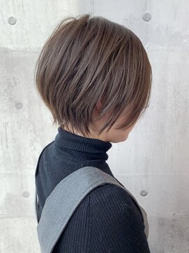 ジアン バイ ミルボン NU茶屋町+(GIEN by milbon) 《お洒落女子必見》くびれショート/絶壁解消カット*川原拓也