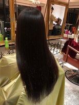 大嶋直樹の美容室 表参道&nbsp;高難易度縮毛矯正＝手で乾かしただけです。本当です。