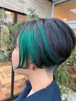 アース コアフュールボーテ ふじみ野店(EARTH coiffure beaute)&nbsp;ビビットグリーン