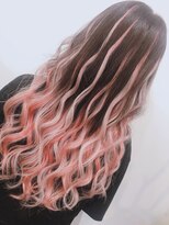 ラビスモア(Lovis moa)&nbsp;切りっぱなしボブ/ピンクブラウン/エアリーロング/美髪のススメ