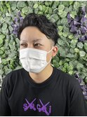 【メンズカット】ツーブロック×アップバング