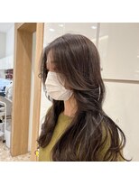 ノイズ エコル(Hair&Make NOISM ekolu )&nbsp;韓国ヘア、顔まわりレイヤー