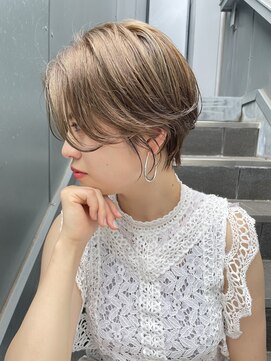 ヌード(NUDE) NUDEボブショート大人ショート10代20代30代40代前髪なしショート