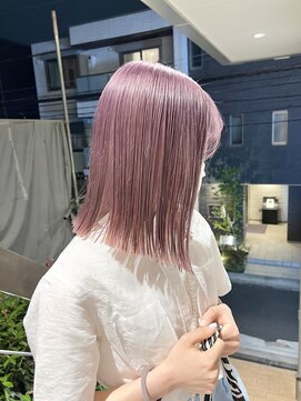 ゲーム 吉祥寺店(GAME) インナーカラー/ダブルカラー/ミルクティーベージュ/ボブ