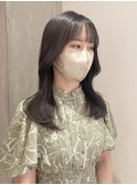 【 YOKE 】ラベンダーベージュヨシンモリくびれヘア韓国