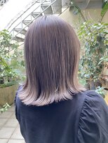 メイクス 表参道(MAKE'S omotesando)&nbsp;ホワイトグレージュ/デジタルパーマ/フェザーパーマ/表参道