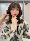 福岡レイヤーカットもみあげスタイル