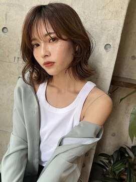 アミ 松本(amie) 【Natural】波ウェーブボブ*20代30代40代50代*松本