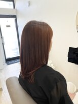 オアシス(oasis)&nbsp;酸性ストレート　サラサラヘア　髪質改善　透明感ピンク