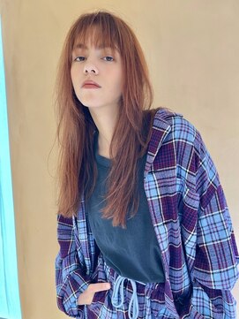 ムーフ(Moof) サイドバング薄めバングイメチェン大人ガーリー