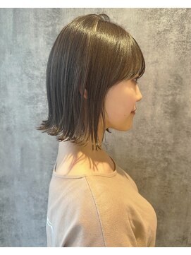 フォーカス 柏店(FOCUS) 結べるボブ×オリーブグレー