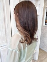 キャアリー(Caary)&nbsp;福山Caary秋人気こっくりインナーカラーくびれスタイル10代20代