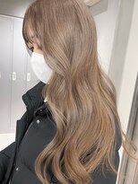 サイン 渋谷(SIGN)&nbsp;レイヤーカットイヤリングカラーインナーカラーケアブリーチ