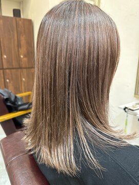 オンカラー(ON.COLOR) 大人ハイライトグレージュロング