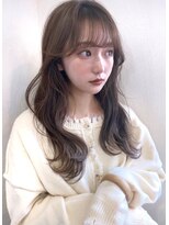 シースルーバング／おくれ毛カット／顔まわりカット