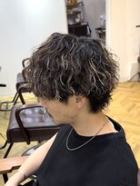 ガオプロデュースバイレボ(gao produced by revo)&nbsp;【曽我尾真生】波巻きパーマ/メンズパーマ/マッシュウルフ