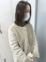 イコ 表参道原宿(ico)&nbsp;オリーブグレージュ イルミナカラー LAケラチントリートメント