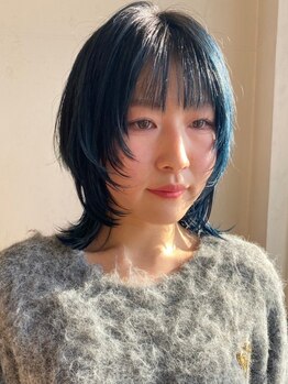 シャンプーボーイ 佐世保駅前店(SHAMPOO BOY)の写真/なりたい色が叶う♪カラーで魅せる最旬スタイルで印象チェンジ◇［ハイライト/ブリーチ/インナーカラー］