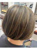 白髪ぼかし