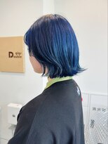 ギグスダブル 栄久屋大通店(gigs double)&nbsp;ブルーカラー/くびれボブ