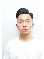 モリゲン フェローシップ レグ(MORIGEN fellowship REGU)&nbsp;アップバングダークアッシュベリーショートバーバースタイル0703