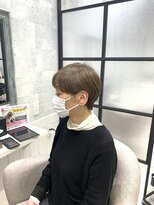 イーズ バイ インス(Yeeee.s by INCE)&nbsp;白髪ぼかし/白髪改善カラー/ショート/透明感カラー/脱白髪染め