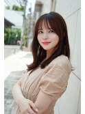 20代30代◎ 大人可愛い似合わせ顔周りレイヤーミディアム