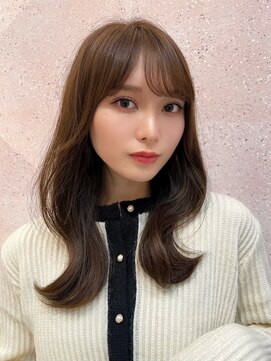 ハローバイシー 仙台(Hello by Sea) メルティカラー×フェミニンロング[似合わせカット/韓国]