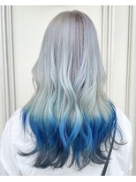 シャルティア(SHALLTIA)&nbsp;ホワイトシルバー【山口市美容室】【山口市エンドカラー】