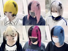 十字架デザイン・イナズマデザイン・ハートデザイン・音符マーク等、落書きデザインも楽しめる☆