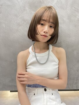 ロンドプロフィール 浦和(Lond profil) ブリーチなしカラー伸ばしかけヘア簡単スタイリング小顔ヘア