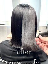 アールサロン アネックス 名駅(Rr SALON ANNEX)&nbsp;乾かすだけの艶ヘアー縮毛矯正♪