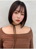 レイヤー/ネビージュ/韓国ヘア/イメチェン/縮毛矯正/中野/