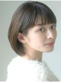 【emu井上信洋】耳かけがキレイな丸みショートボブ【エミュ】