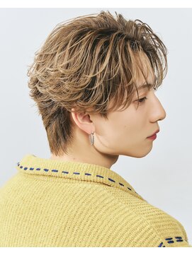 オーシャントーキョー 原宿(OCEAN TOKYO) フェザーパーマニュアンスパーマコンマバングセンターパート