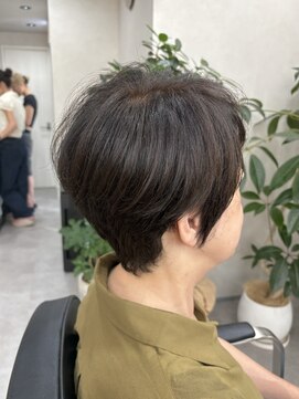 クム 横浜(qumu) 大人ショート × 絶壁カバー【神永】