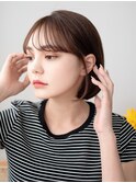 ボブA/6池袋美容室/髪質改善カラー/白髪ぼかし/縮毛矯正