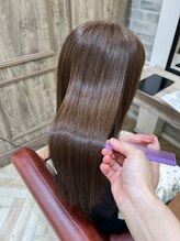 髪ドラストレートで自分史上最高のツヤと柔らかさを♪