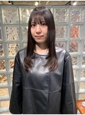 ストレート×レイヤーカット