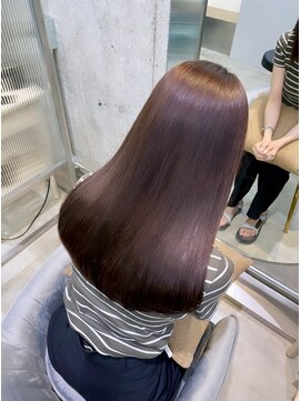 カノイ(KANOI) 【艶髪】ラベンダーグレージュ【髪質改善】【縮毛矯正】20代30代